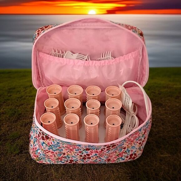 Calista Ion Hot Rollers Short & Medium Size Travel Case Fast Heating Curl Wave - Picture 1 of 16